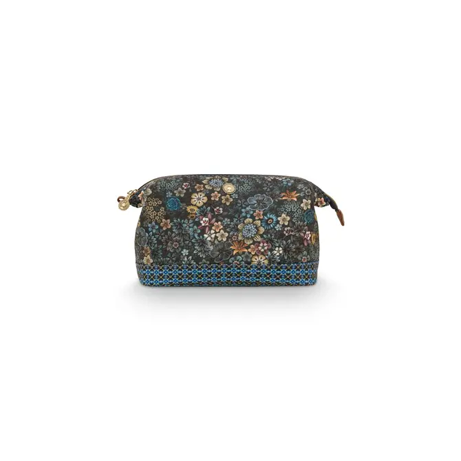 Pip Studio Cooper Cosmetic Purse Large Tutti i Fiori Blue 26x18x12cm