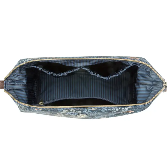 Pip Studio Cooper Cosmetic Purse Large Tutti i Fiori Blue 26x18x12cm