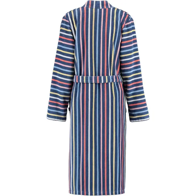 Cawö Peignoir pour dames 3343 Blau-multi 46