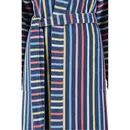 Cawö Cawö Dames Badjas 3343 Blau-multi  46