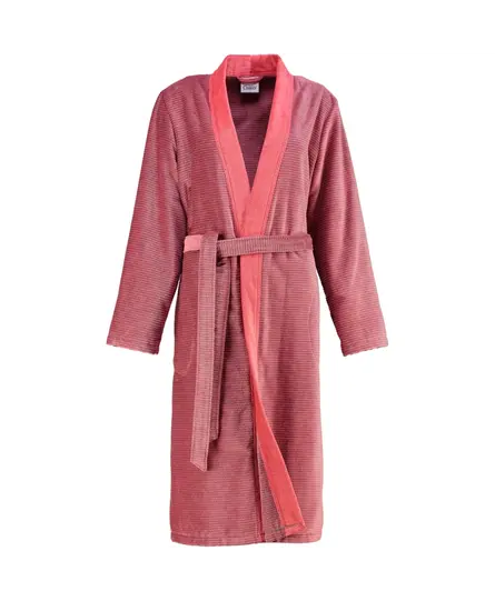 Cawo 6431 Velours Dames Badjas Kimono Rot 46