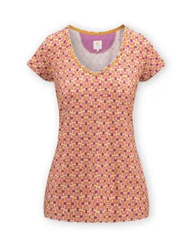 Pip Studio Toy Short Sleeve Top Verano Lilac S