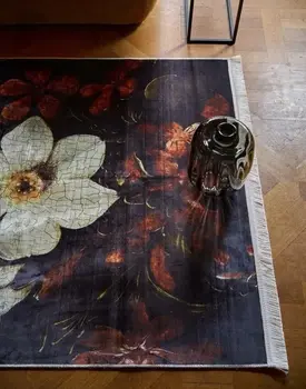 Essenza for Maurtitshuis  Daffodil Reunited Carpet 120x180 Black