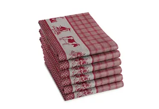 DDDDD Torchon Dutchie rouge