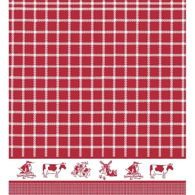 DDDDD Theedoek Dutchie Red DDDDD Theedoek Dutchie Red