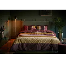 Beddinghouse Jorren Dekbedovertrek  Dark Red 140x200/220 cm