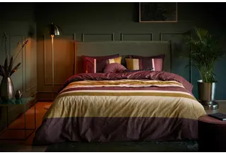 Beddinghouse Jorren Dekbedovertrek  Dark Red 140x200/220 cm