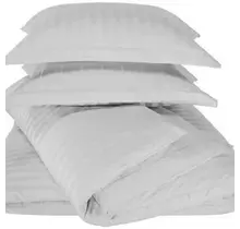 De Witte Lietaer Zygo Dekbedovertrek Zilver 240x200/220