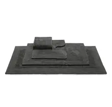 Vandyck Scala Luxe Tapis de Toilette Gris Foncé 55x55