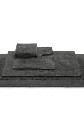 Vandyck Scala Luxury Tapis de Toilette Gris Foncé 55x55