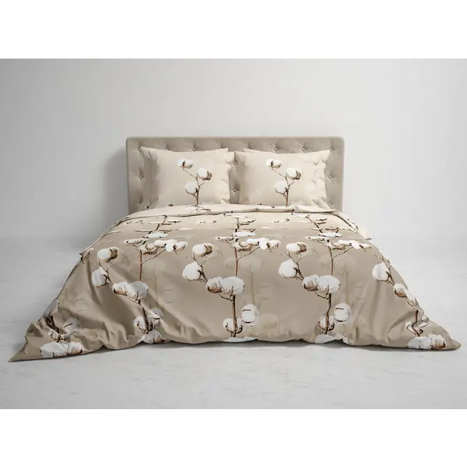 Heckett & Lane Moos Housse de couette Natural Beige 200x200/220