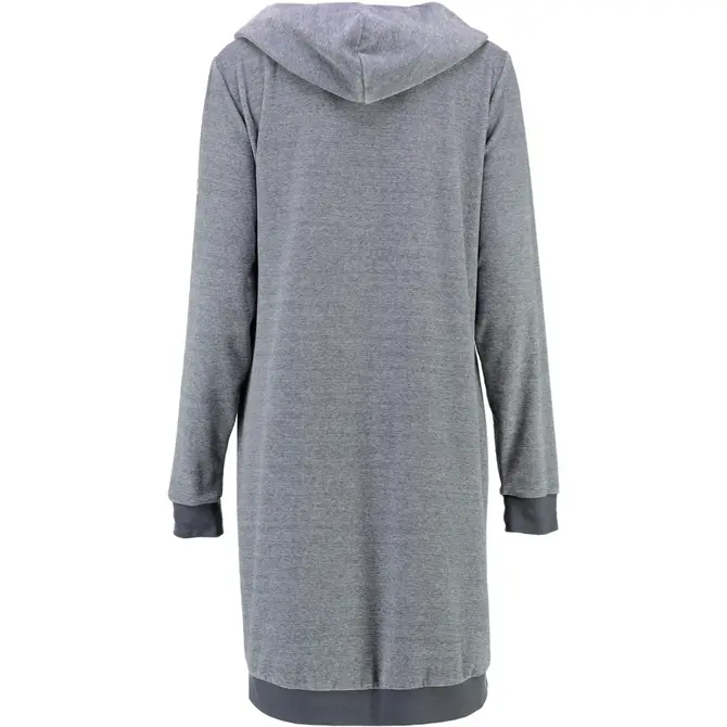 Cawö Dames Lange Hoodie 818 Anthrazit  M Cawö Dames Lange Hoodie 818 Anthrazit  M