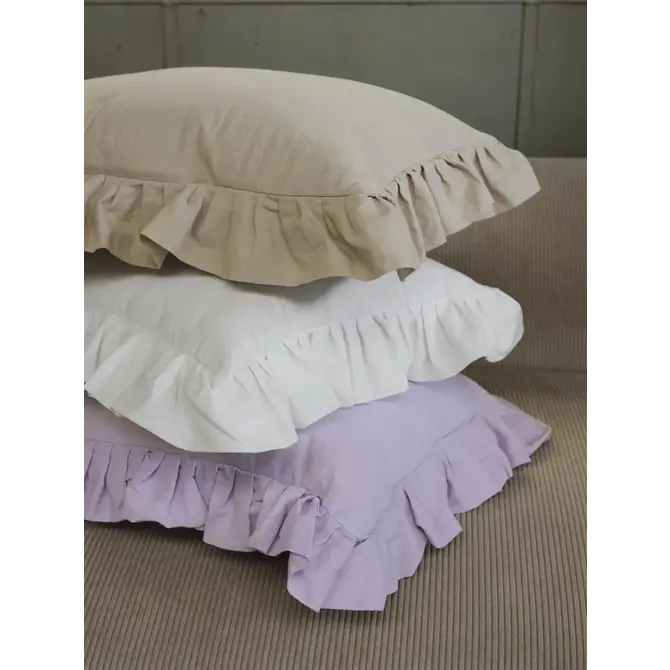 KAAT Amsterdam Sierkussen Faby - White 40x60 cm