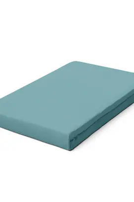 Schlafgut Pure Jersey Boxspring Drap-housse L - 140x200 - 160x220 467 Petrol Mid