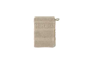 Cawö Noblesse Uni Gant de toilette sable