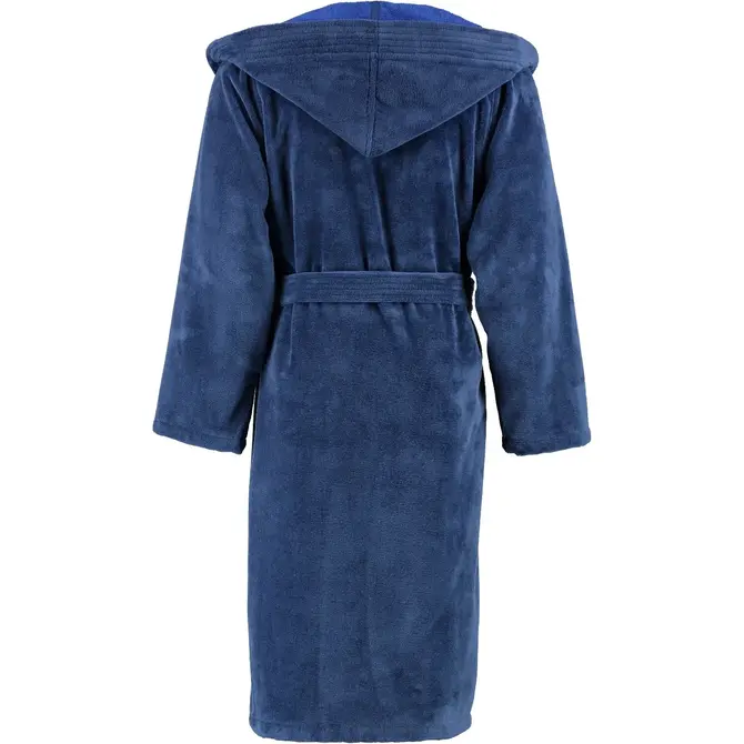 Cawö Peignoir à capuche pour hommes 801 - Nachtblau 58/60