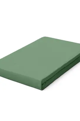 Schlafgut Pure Jersey Topper Drap-housse L - 140x200 - 160x220 665 Green Mid