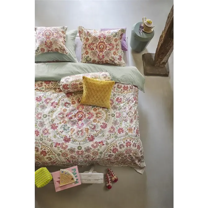 Housse de couette Pip Studio Il Ricamo Blanc cassé 200x200/220 cm