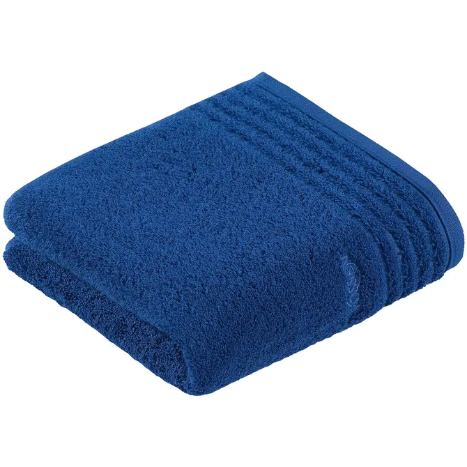 Vossen Badhanddoek Vienna Style Supersoft Deep Blue 60x110