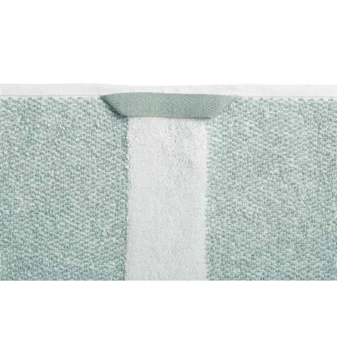 Beddinghouse Sheer Stripe Gant de toilette Vert 16x22 cm