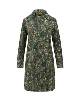 Pip Studio Daaltje Long Sleeve Nightdress Tutti i Fiori Dark Green M