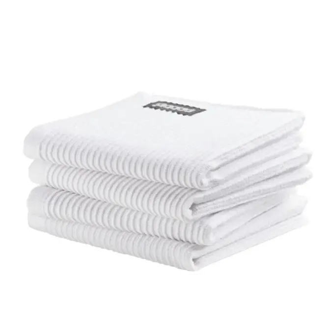 DDDDD lavette Basic blanc 30 x 30 cm