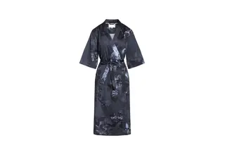 Essenza Sarai Flora Kimono nightblue XS