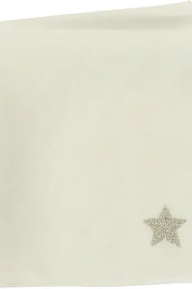 Serviette de table en lin Sander Star 45x45 Offwhite