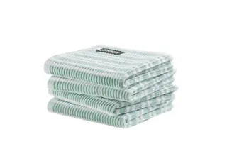 DDDDD vaatdoek Stripe pastel green 30 x 30 cm