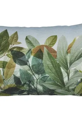 KAAT Amsterdam Coussin décoratif Olinda - Bleu Vert 30x50 cm