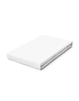 Schlafgut Pure Jersey Topper Hoeslaken XL - 180x200 - 200x220 101 Full-White