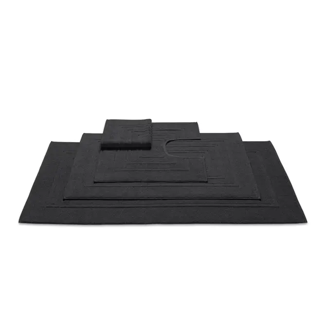 Vandyck Houston Off Black Toiletmat 60x62