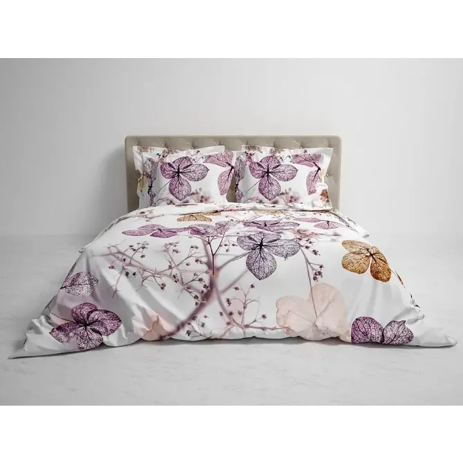 Heckett & Lane - Housse de couette Brigitte - Rose floral 200x200/220