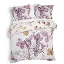 Heckett & Lane Heckett & Lane - Housse de couette Brigitte - Rose floral 200x200/220