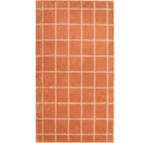Cawö Two-Tone Karo Towel kupfer 50/100