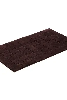 Vossen Tapis de bain Large Exclusive Dark Brown 67x120