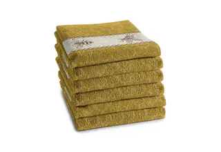DDDDD keukendoek bees 50x55 yellow