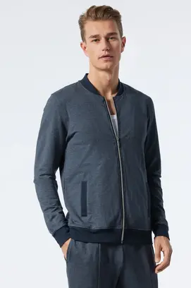 Veste Schiesser bleu foncé 178153 54/XL