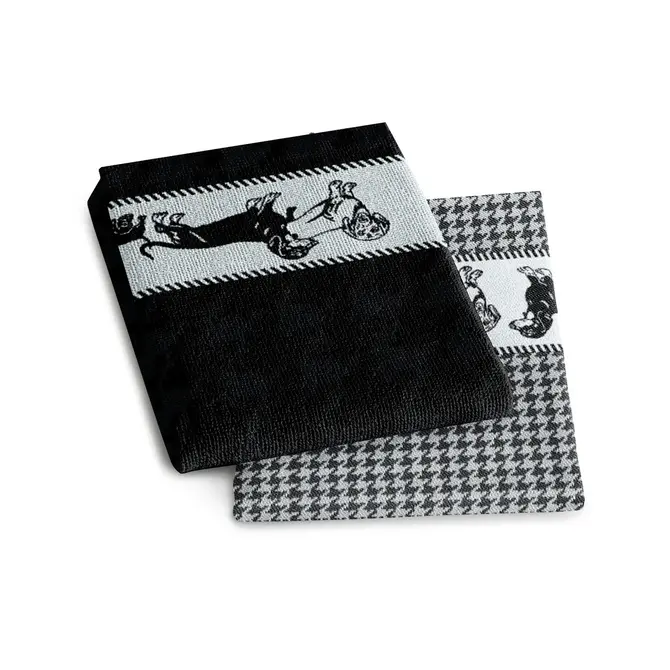 DDDDD Theedoek Saar black