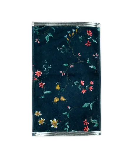 Pip Studio gastendoek Les Fleurs Dark Blue 30x50