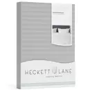 Heckett & Lane Heckett&Lane Uni Stripe housse de couette Glacier grey