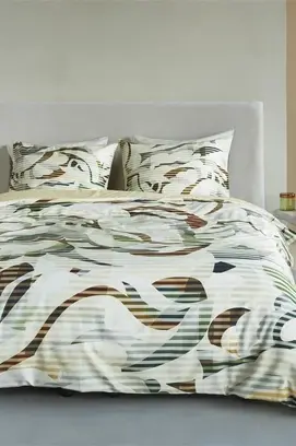 Kardol by Beddinghouse  Dekbedovertrek Villanueva Natural 200x200/220 cm
