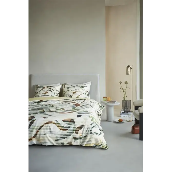 Kardol by Beddinghouse Housse de couette Villanueva Natural 200x200/220 cm