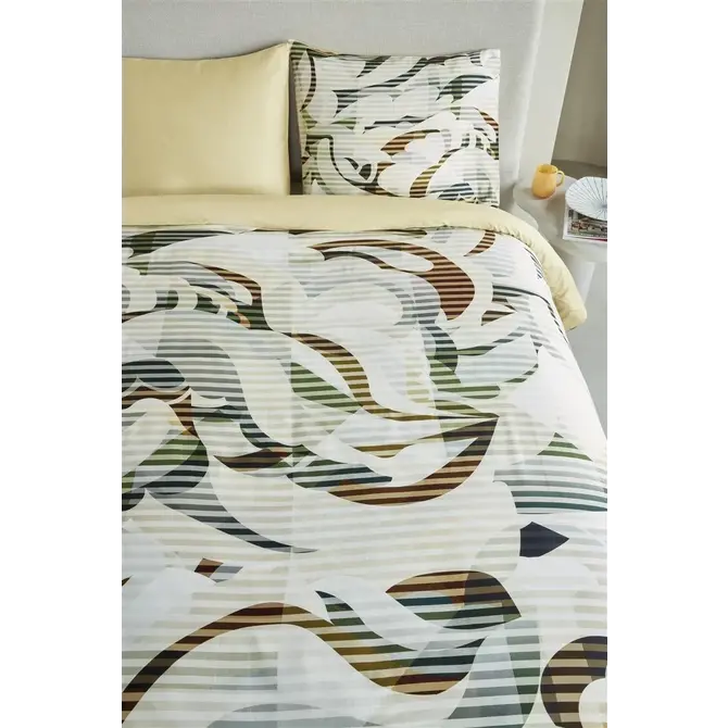 Kardol by Beddinghouse  Dekbedovertrek Villanueva Natural 200x200/220 cm