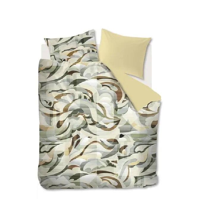 Kardol by Beddinghouse  Dekbedovertrek Villanueva Natural 200x200/220 cm