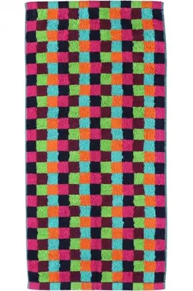 Cawo Lifestyle Karo Badlaken 7047 Multi-84 70x140