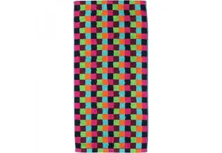 Cawo Lifestyle Karo Serviette de bain 7047 Multi-84 70x140