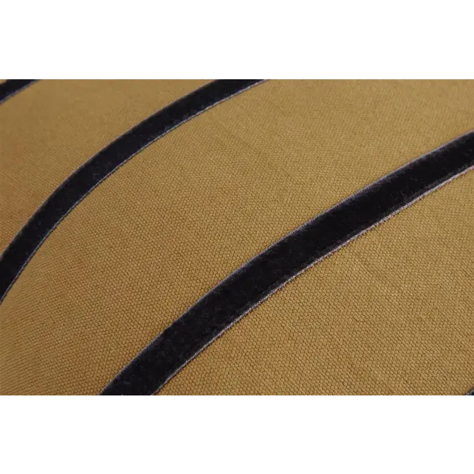 KAAT Amsterdam Myron Coussin décoratif brun 40x40 cm