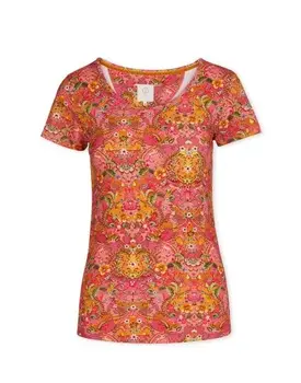 Pip Studio Tilly Short Sleeve Pippadour Pink M