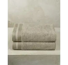 De Witte Lietaer badhanddoek Excellence 70x140 taupe